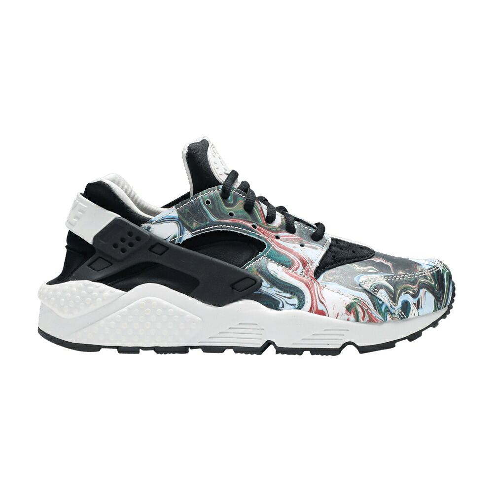 ナイキ ハラチ 黒いこと 黒いこと 薄墨色 薄墨色 \u0027MARBLE DYE\u0027 スニーカー レディース NIKE WMNS AIR HUARACHE / BLACK BLACK VAST GREY