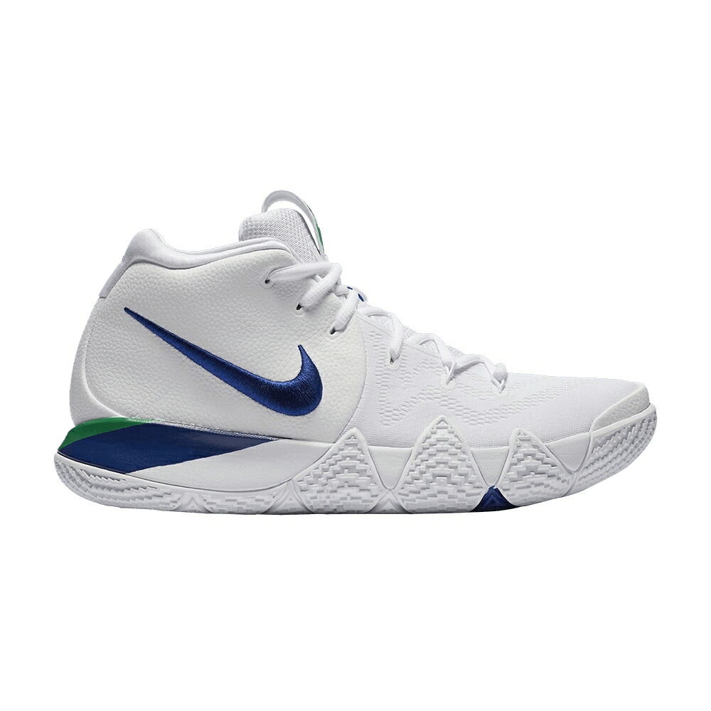 ナイキ カイリー 白いこと 白いこと ディープ 青み 青色 \u0027シアトル シーホークス\u0027 スニーカー メンズ NIKE KYRIE 4 \u0027SEATTLE SEAHAWKS\u0027 / WHITE DEEP ROYAL BLUE