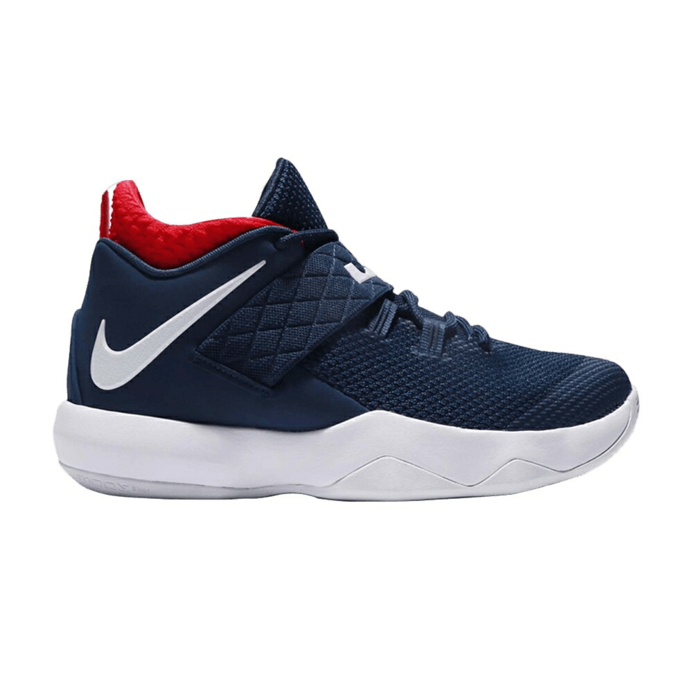 ナイキ アンバサダー 紺色 ネイビー 白色 ホワイト 赤 レッド NAVY スニーカー メンズ NIKE AMBASSADOR 10 / NAVY WHITE UNIVERSITY RED
