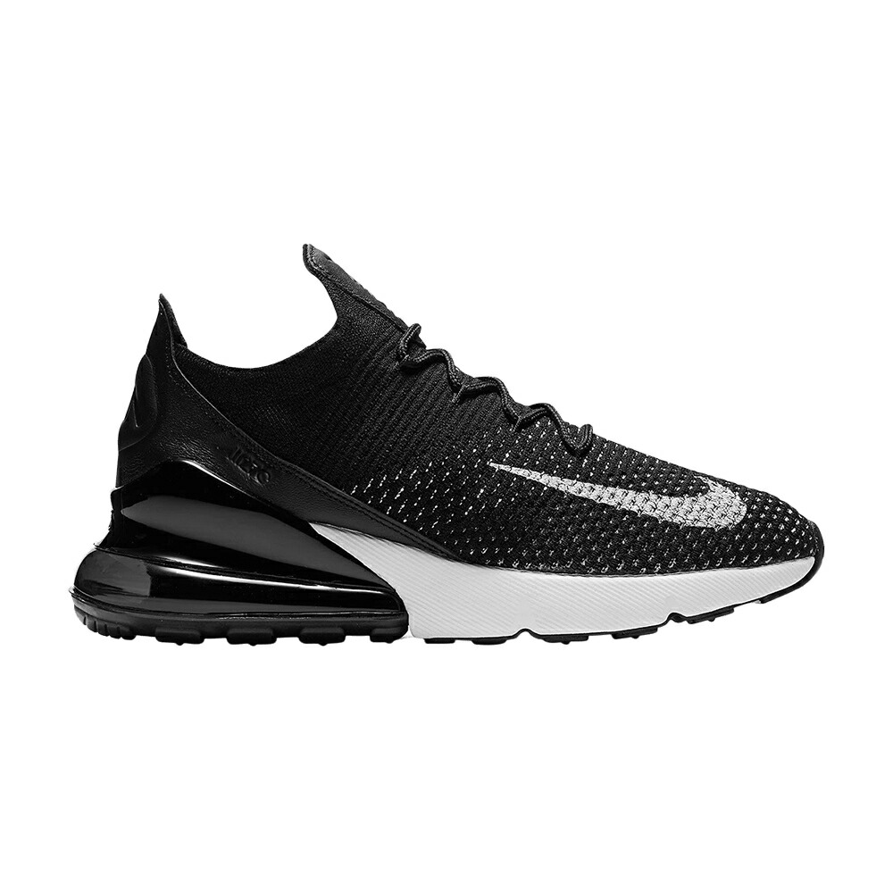 ナイキ マックス フライニット 黒色 ブラック 白色 ホワイト エアマックス 'OREO' スニーカー レディース NIKE WMNS AIR MAX 270 FLYKNIT / BLACK BLACK WHITE