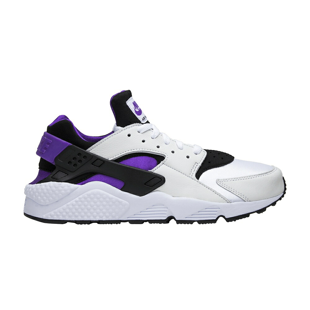 ナイキ ハラチ 黒いこと 黒いこと 紫 パープル 白いこと 白いこと \u0027PURPLE PUNCH\u0027 スニーカー メンズ NIKE AIR HUARACHE 91 / BLACK PURPLE PUNCH BLACK WHITE