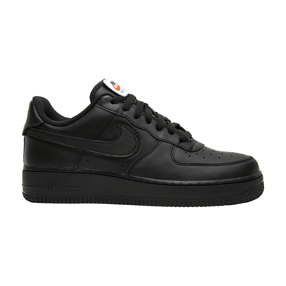 ナイキ スウッシュ スウォッシュ 黒いこと 黒いこと 空軍 \u0027ALL PACK\u0027 スニーカー メンズ NIKE AIR FORCE 1 LOW STAR - SWOOSH / BLACK BLACK BLACK