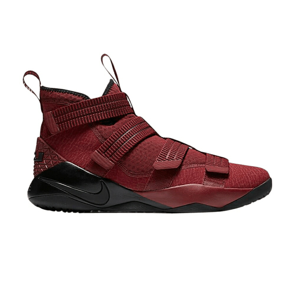 ナイキ レブロン ソルジャー チーム 赤 レッド 白色 ホワイト クリムゾン 'BURGUNDY' スニーカー メンズ NIKE LEBRON SOLDIER 11 SFG / TEAM RED WHITE TOTAL CRIMSON
