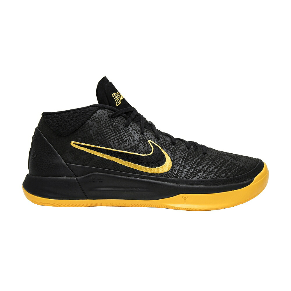 ナイキ コービー ミッド 黒色 ブラック ゴールド A.D. 'CITY EDITION' スニーカー メンズ NIKE KOBE MID BM / BLACK UNIVERSITY GOLD