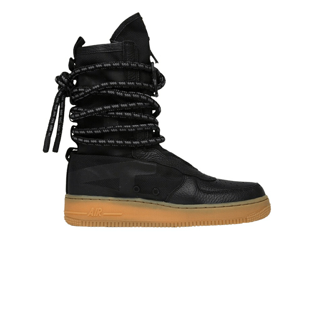 ナイキ ご機嫌 黒いこと 黒いこと 赤銅色 赤銅色 空軍 \u0027BLACK GUM\u0027 スニーカー レディース NIKE WMNS 空想科学小説 AIR FORCE 1 HIGH / BLACK GUM MEDIUM BROWN