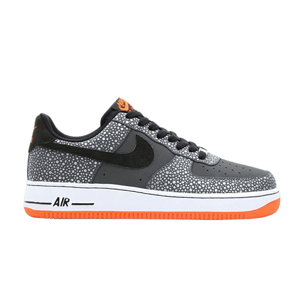 ナイキ 薄墨色 薄墨色 黒いこと 黒いこと 空軍 \u0027SAFARI\u0027 スニーカー メンズ NIKE AIR FORCE 1 LOW / DARK GREY BLACK ROYAL CHALLENGE