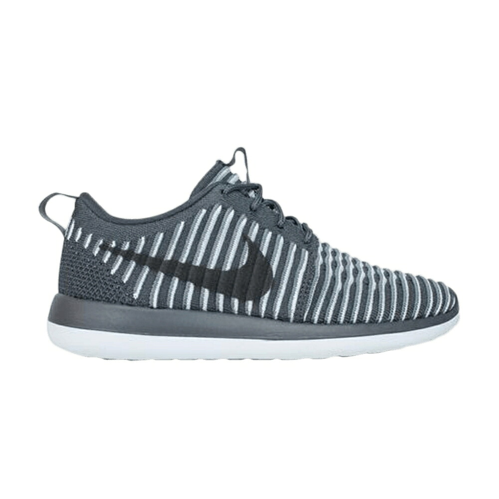 ナイキ 飛球編み物 薄墨色 薄墨色 純然たる \u0027DARK GREY\u0027 スニーカー レディース NIKE WMNS ROSHE TWO FLYKNIT / DARK GREY DARK GREY PURE