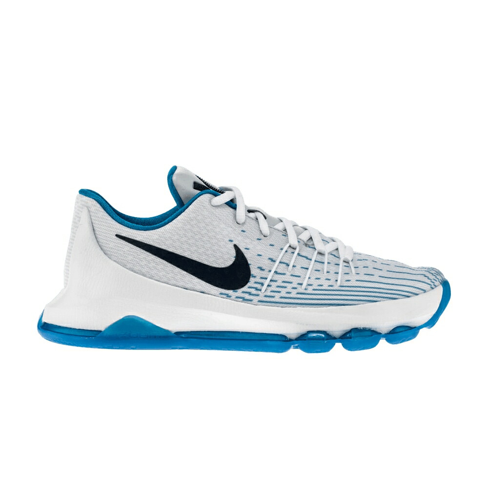 ナイキ 白色 ホワイト ミッド 紺色 ネイビー 青色 ブルー 'WHITE NAVY' ジュニア キッズ NIKE KD 8 GS / WHITE MID NAVY PHOTO BLUE ベビー マタニティ スニーカー