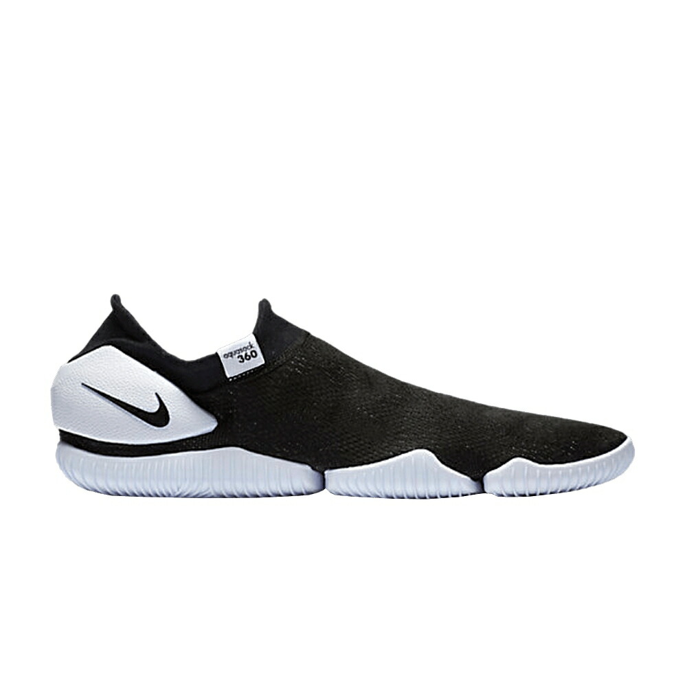 ナイキ アクア 黒色 ブラック 白色 ホワイト スニーカー レディース NIKE WMNS AQUA SOCK 360 / BLACK WHITE WHITE BLACK