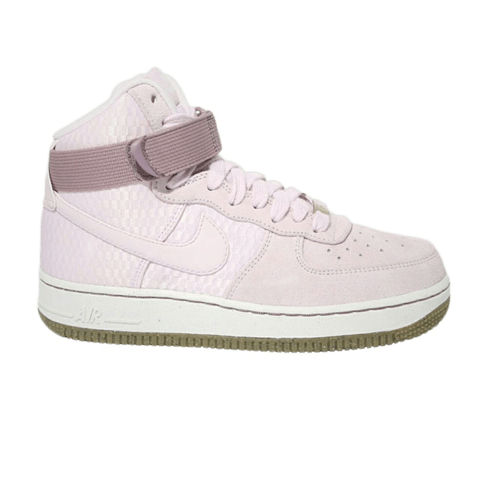 ナイキ ご機嫌 割り増し金 空軍 スニーカー レディース NIKE WMNS AIR FORCE 1 HIGH PREMIUM / BLEACHED LILAC BLEACHED LILAC