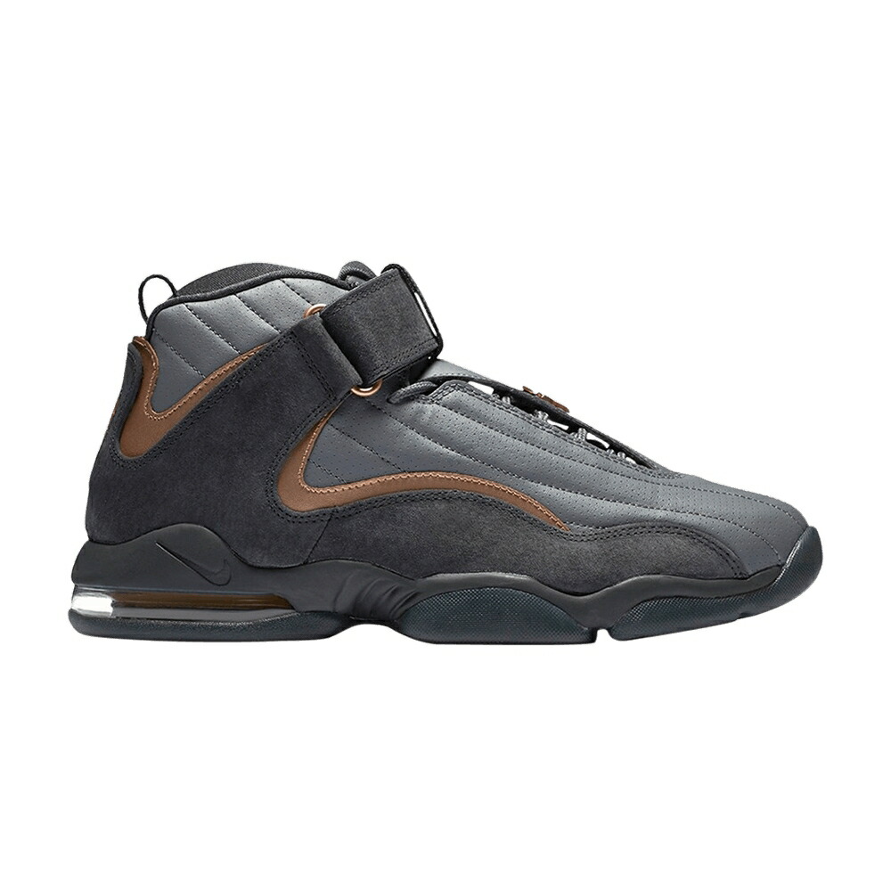 ナイキ ペニー 薄墨色 薄墨色 エア湖ペニー \u0027COPPER\u0027 スニーカー メンズ NIKE AIR PENNY 4 / WOLF GREY ANTHRACITE METALLIC