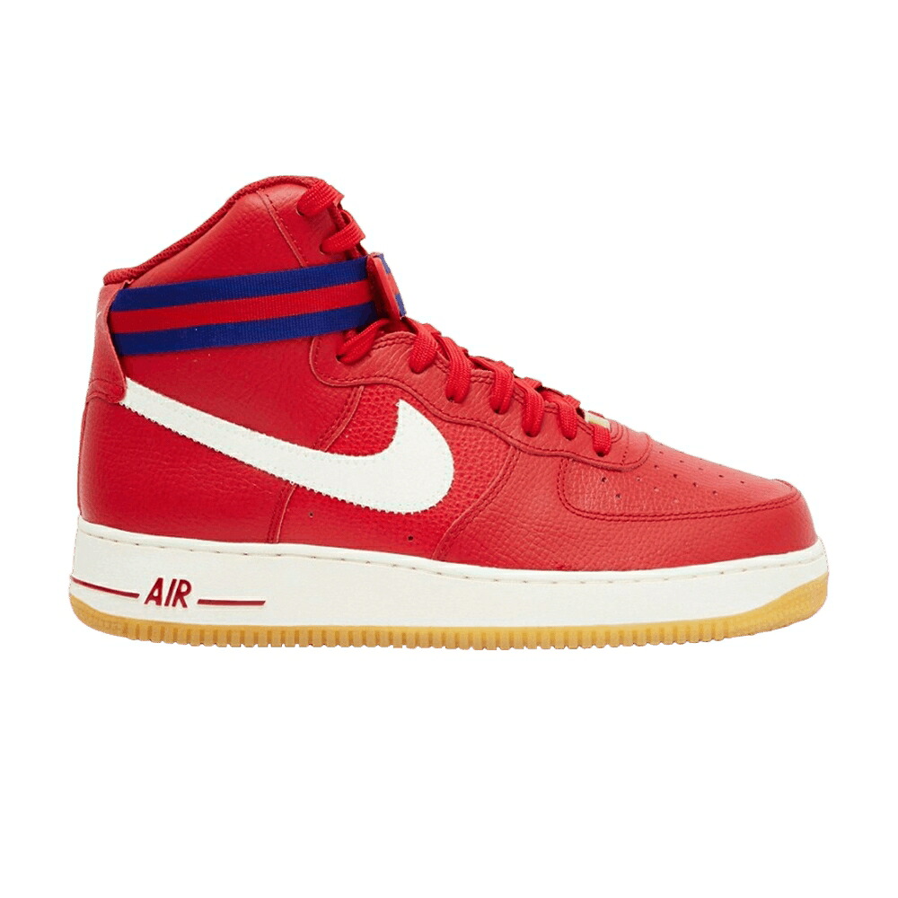 ナイキ ご機嫌 赤 赤いこと 空軍 \u002707 \u0027GYM RED\u0027 スニーカー メンズ NIKE AIR FORCE 1 HIGH / GYM RED SL DP RYL BL GM LGHT BR