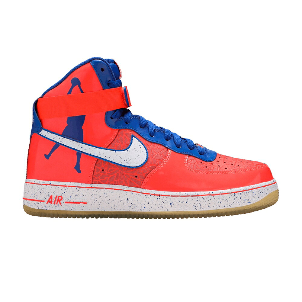 ナイキ ご機嫌 クリムゾン 白いこと 白いこと 空軍 \u0027SHEED\u0027 スニーカー メンズ NIKE AIR FORCE 1 HIGH CMFT PRM RW QS / TOTAL CRIMSON WHITE