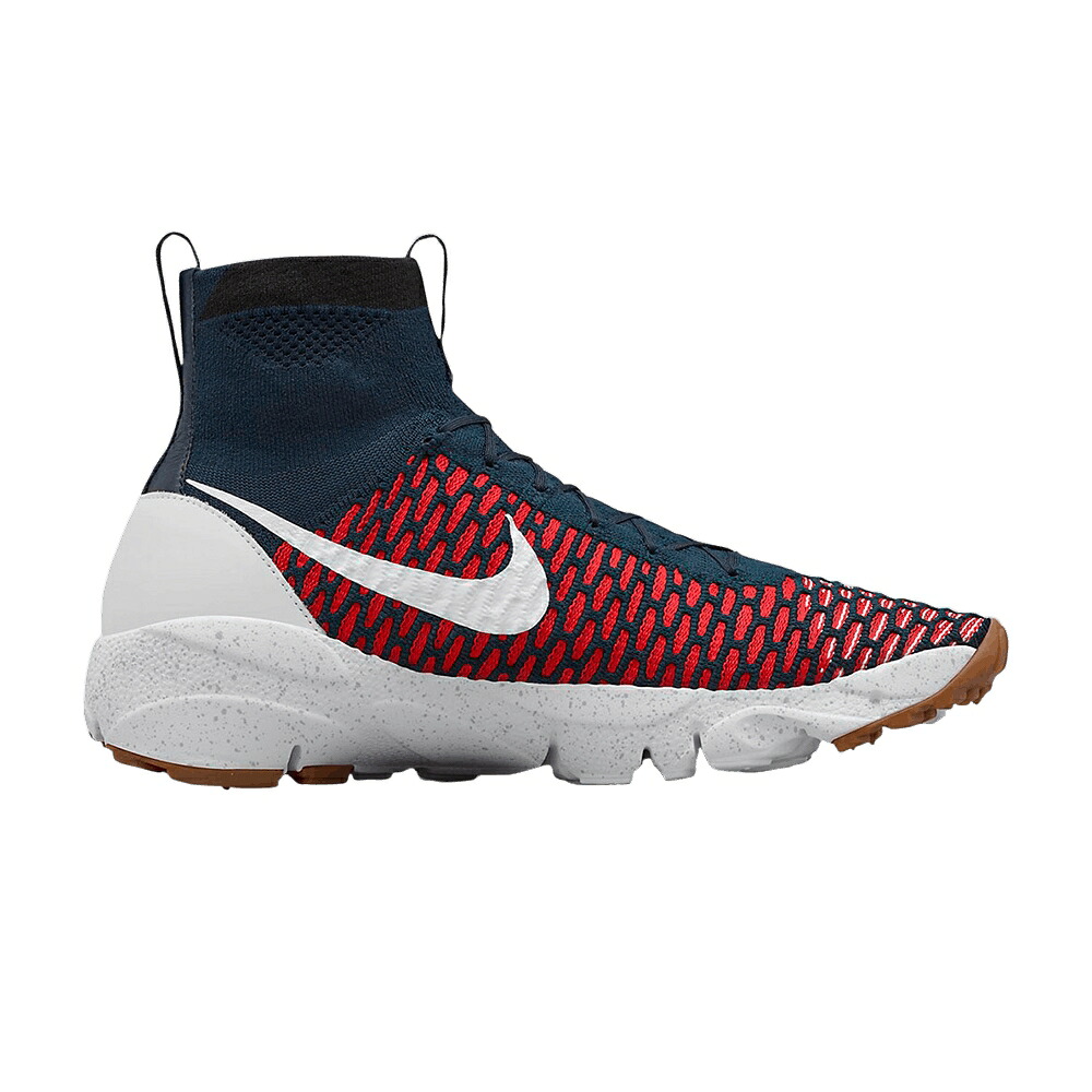 ナイキ 白いこと 白いこと \u0027USA\u0027 スニーカー メンズ NIKE AIR FOOTSCAPE MAGISTA / DARK OBSIDIAN WHITE UNIVERSITY