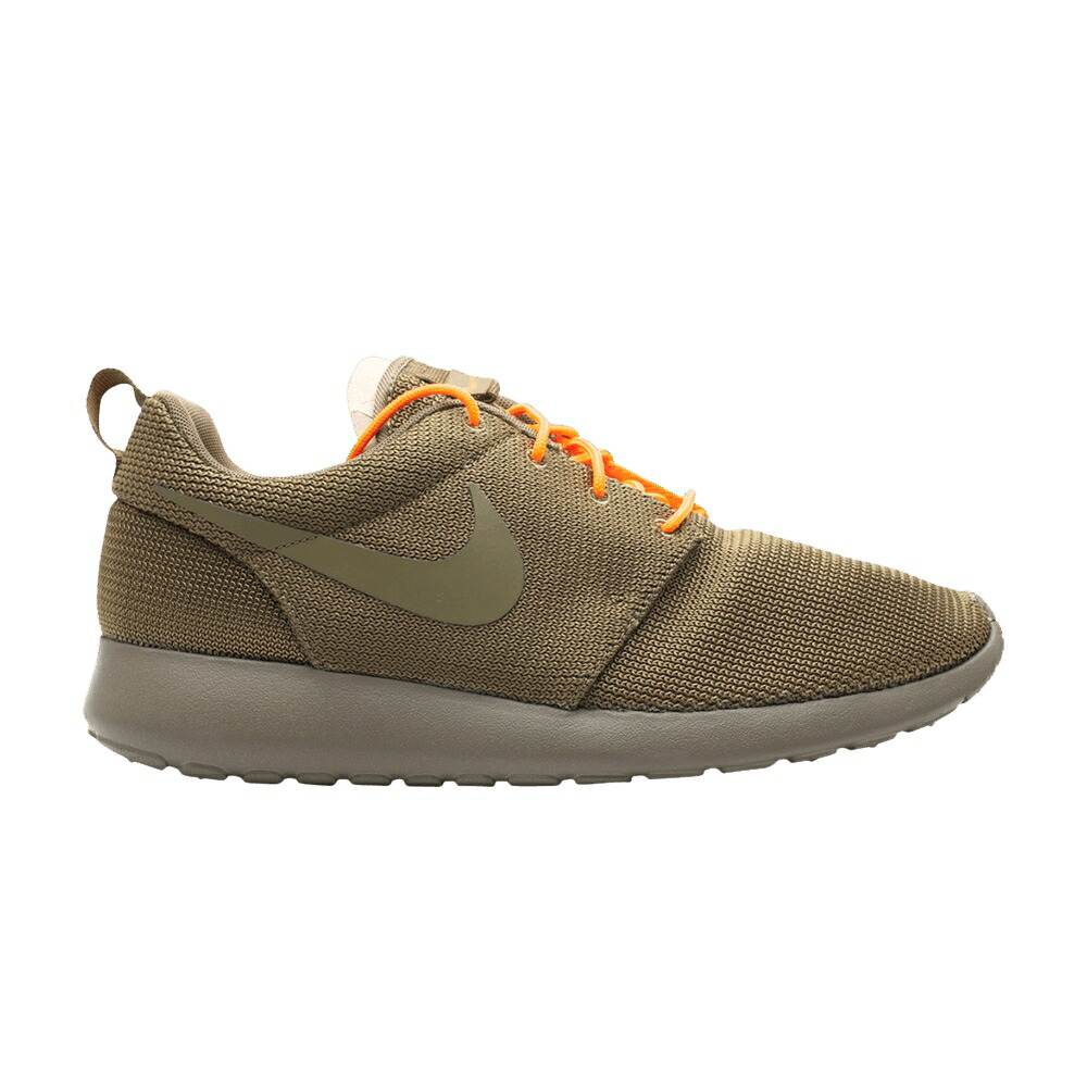 ナイキ 置き目シラン 緑 緑であること 橙 オレンジ色 スニーカー メンズ NIKE ROSHERUN / SQUADRON GREEN TOTAL ORANGE