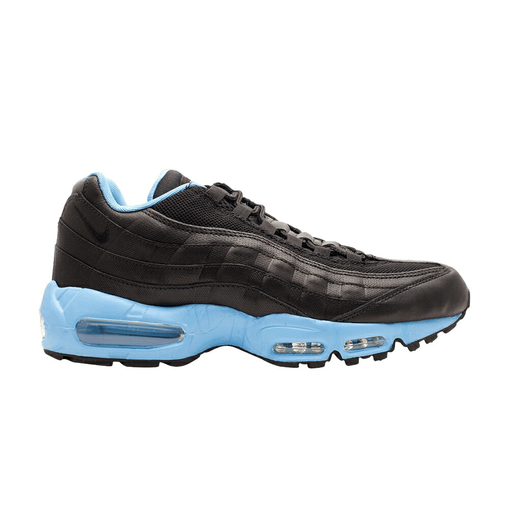 ナイキ マックス 黒色 ブラック 青色 ブルー エアマックス スニーカー メンズ NIKE AIR MAX 95 / BLACK BLACK FOOTBALL BLUE｜スニケス 70,125円
