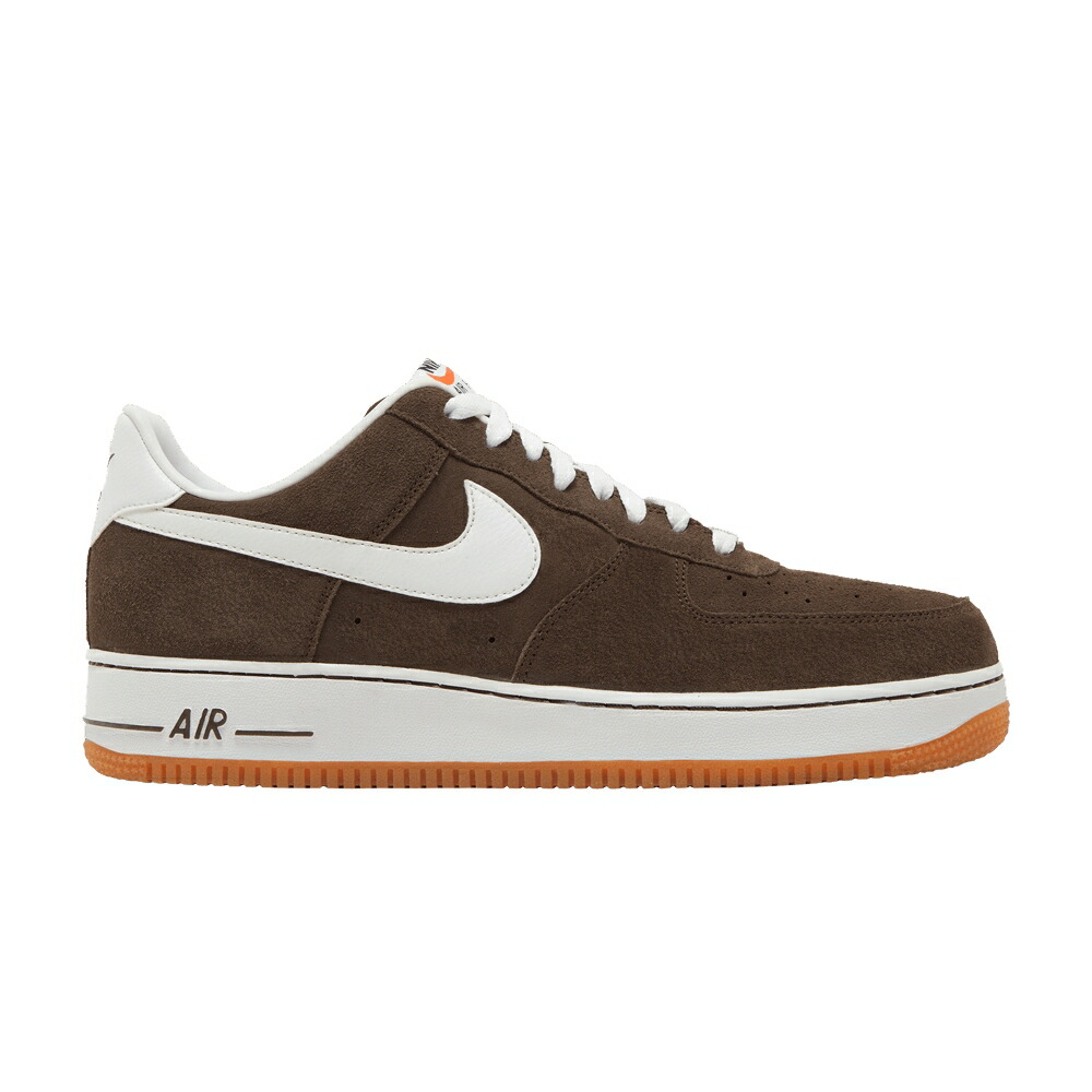 ナイキ 茶色 ブラウン 白色 ホワイト エアフォース 'BAROQUE GUM' スニーカー メンズ NIKE AIR FORCE 1 LOW BROWN / BAROQUE BROWN WHITE GUM MEDIUM