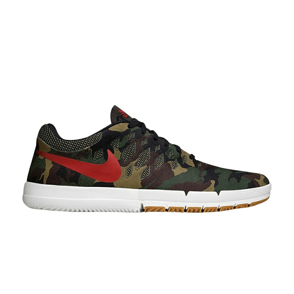 ナイキ フリー エスビー 緑 グリーン 赤 レッド 黒色 ブラック 'ROSE CITY' スニーカー メンズ NIKE FREE SB / FORTRESS GREEN GYM RED BLACK｜スニケス