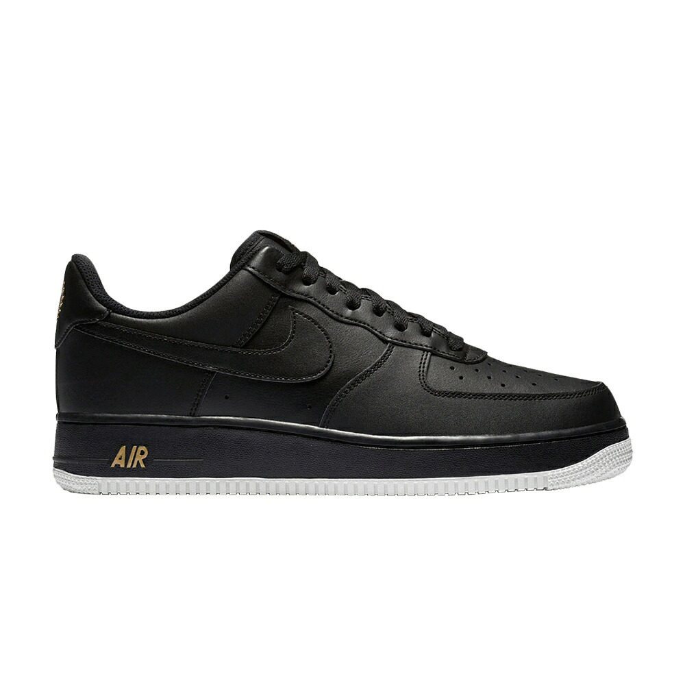 ナイキ 黒いこと 黒いこと 白いこと 白いこと 空軍 \u002707 \u0027LEAF LOGO\u0027 スニーカー メンズ NIKE AIR FORCE 1 LOW CREST / BLACK BLACK SUMMIT WHITE