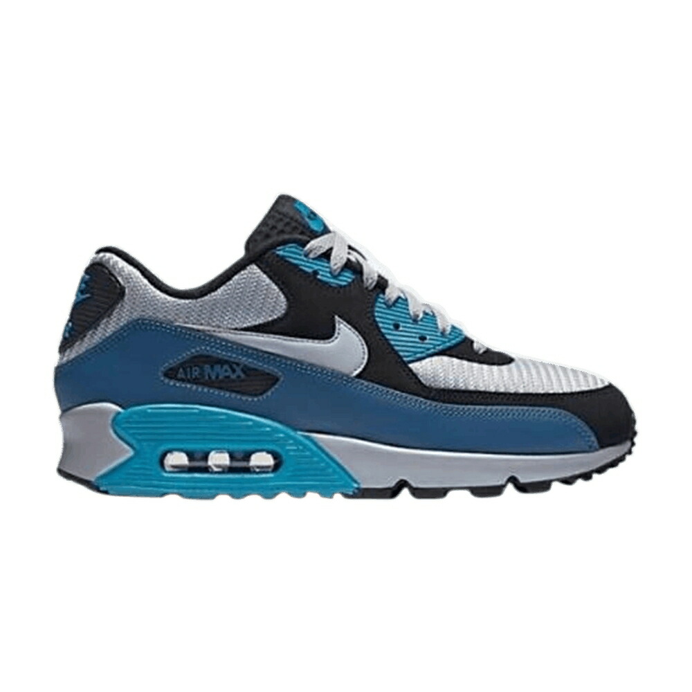 ナイキ マックス 青色 ブルー 黒色 ブラック 灰色 グレー エアマックス スニーカー メンズ NIKE AIR MAX 90 ESSENTIAL / SQUADRON BLUE BLACK GREY|スニケス