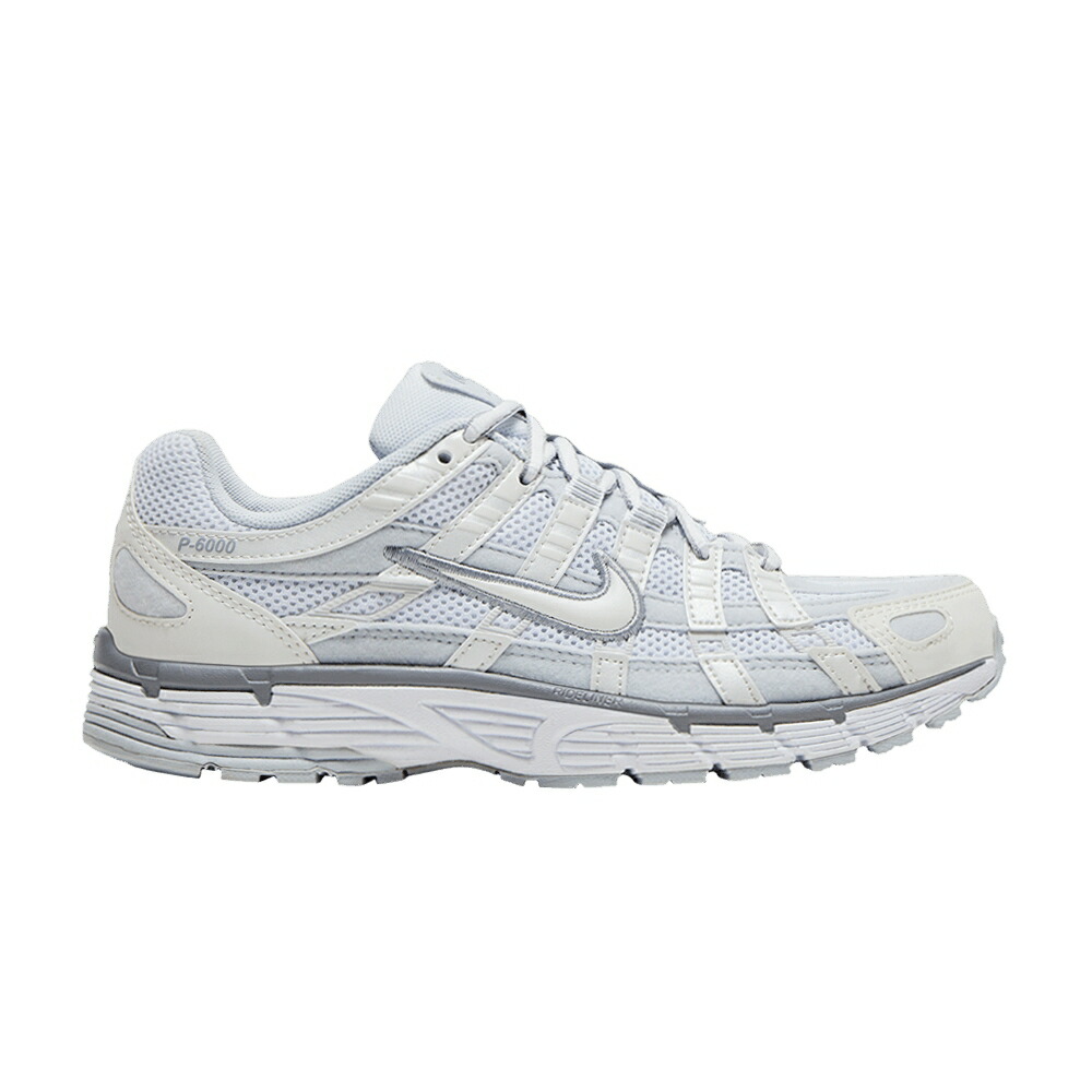 ナイキ レディース 白いこと 白いこと 純然たる WOMEN\u0027S \u0027METALLIC WHITE\u0027 スニーカー メンズ NIKE P-6000 SUMMIT / METALLIC SUMMIT WHITE PURE