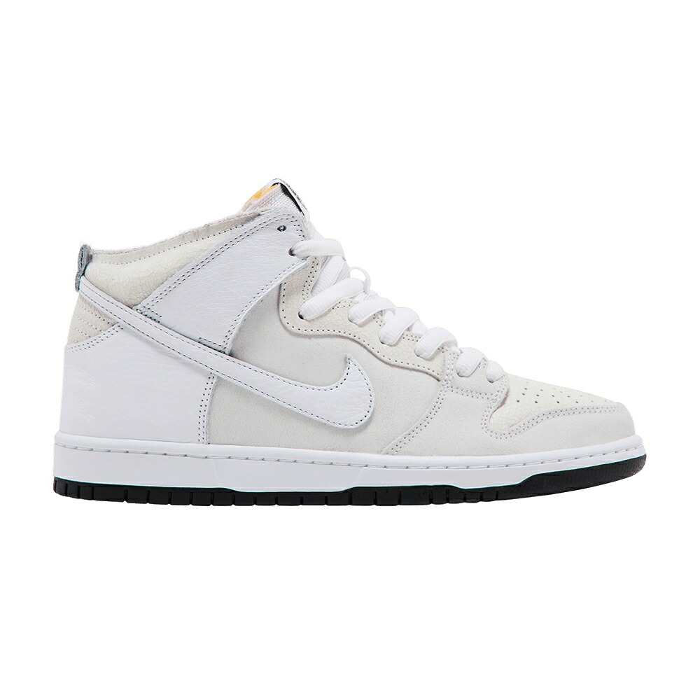 ナイキ ダンク ハイ エスビー 白色 ホワイト 黒色 ブラック ダンクハイ 'WOLF GREY' スニーカー メンズ NIKE ANTIHERO X DUNK HIGH SB / WHITE WHITE BLACK｜スニケス