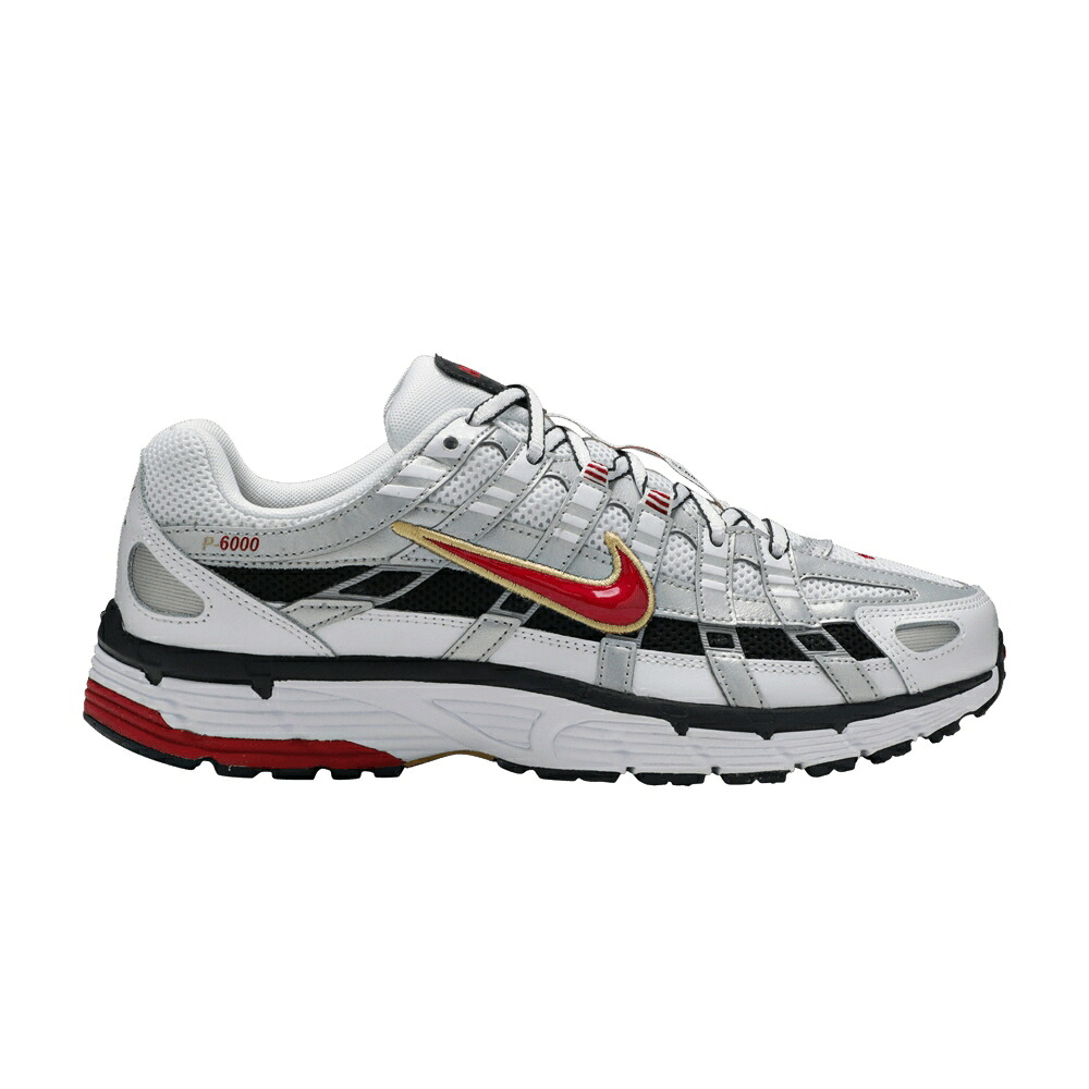 ナイキ しろがね色 しろがね色 白いこと 白いこと \u0027METALLIC RED\u0027 スニーカー レディース NIKE WMNS P-6000 CNPT SILVER / METALLIC SILVER WHITE UNIVERSITY