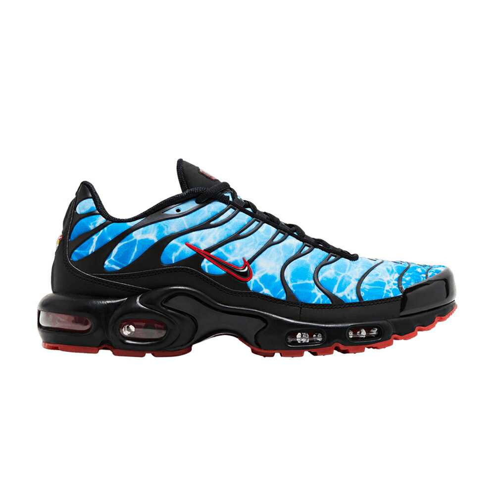 ナイキ マックス 黒色 ブラック 青色 ブルー エアマックスプラス HARK ATTACK スニーカー メンズ NIKE AIR MAX PLUS / BLACK BALTIC BLUE PHOTO BLUE