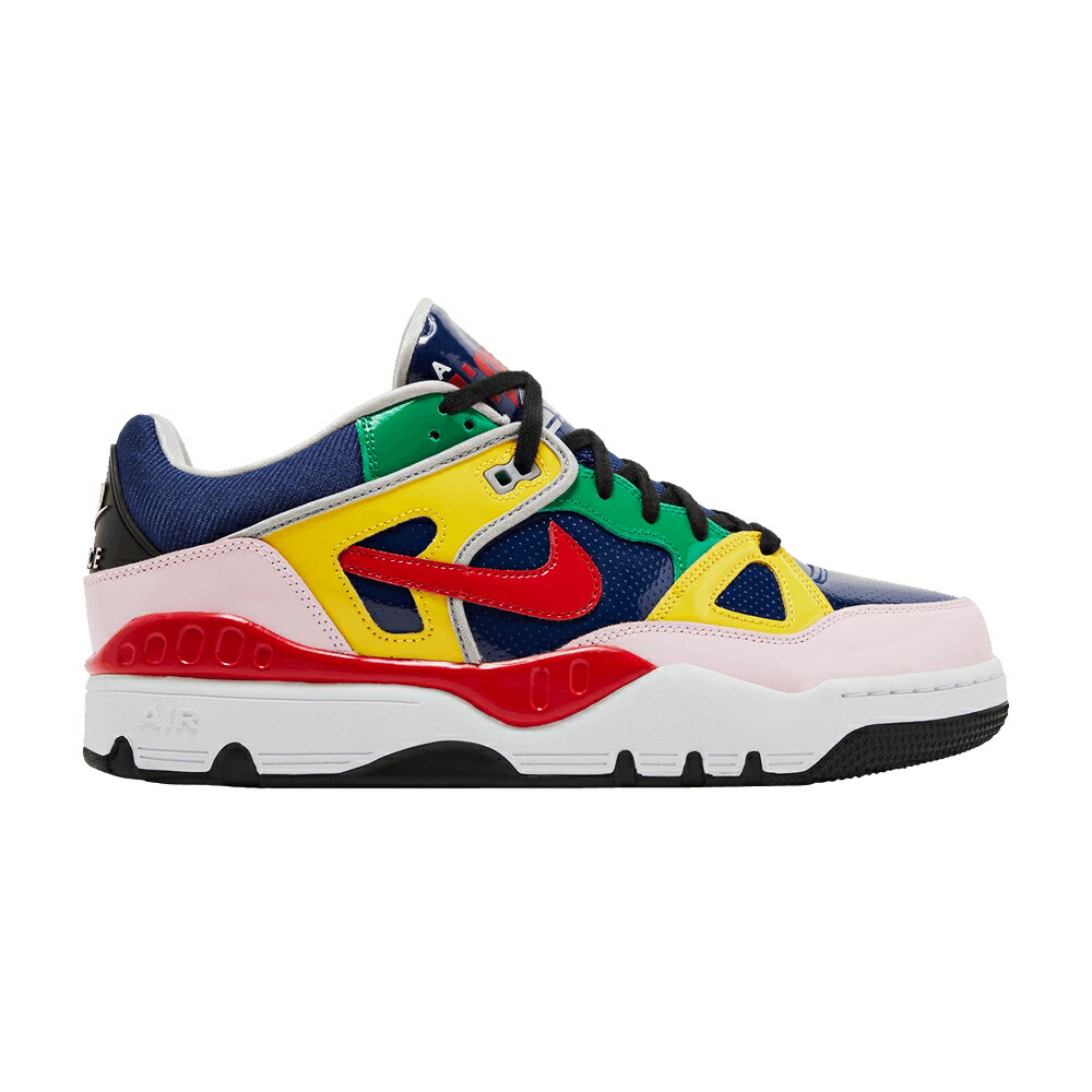 ナイキ 青色 ブルー 赤 レッド エアフォース BLUE VOID スニーカー メンズ NIKE NIGO X AIR FORCE 3 LOW SP / BLUE VOID UNIVERSITY RED TOUR