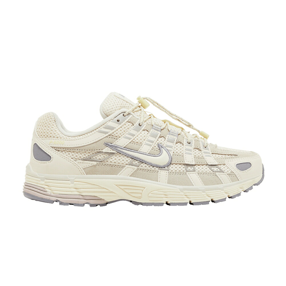 ナイキ プラチナム 薄墨色 シメント 薄墨色 \u0027LIGHT VIOLET\u0027 スニーカー レディース NIKE WMNS P-6000 BONE PLATINUM / LIGHT BONE CEMENT GREY PLATINUM