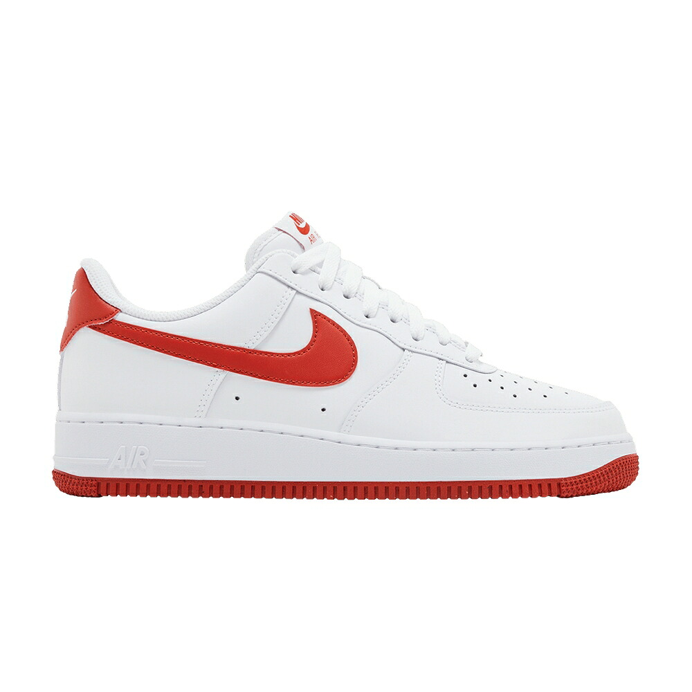ナイキ ドラゴン 白色 ホワイト 赤 レッド エアフォース '07 'WHITE RED' スニーカー メンズ NIKE AIR FORCE 1 DRAGON / WHITE WHITE DRAGON RED｜スニケス