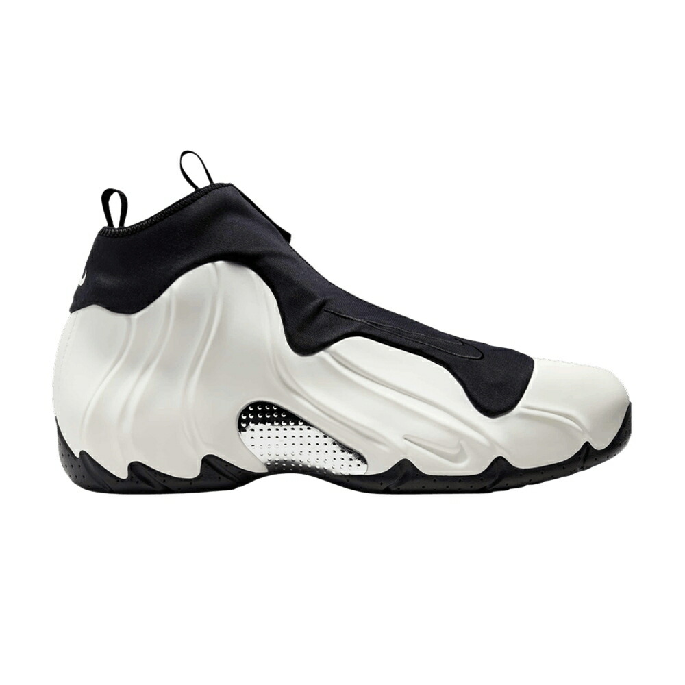 ナイキ 黒色 ブラック 銀色 シルバー エアフライトポジット AIL BLACK スニーカー メンズ NIKE AIR FLIGHTPOSITE / SAIL BLACK METALLIC SILVER