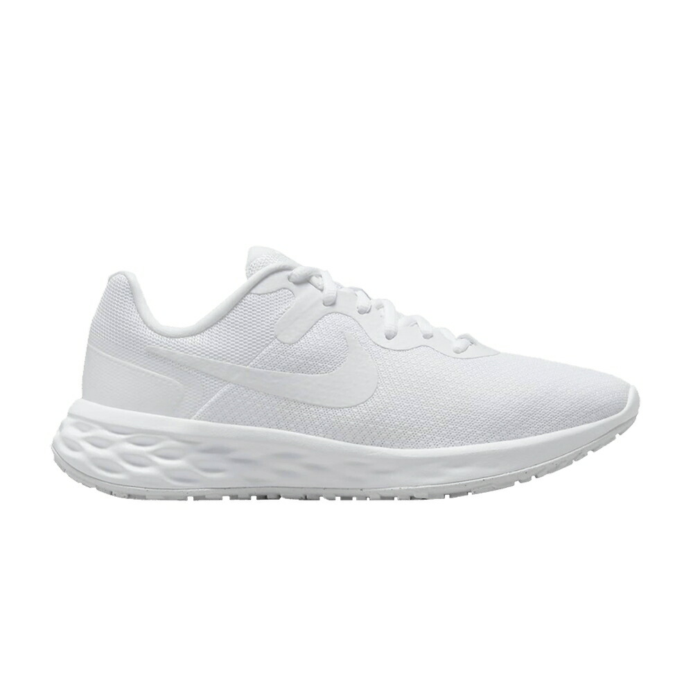 ナイキ レボリューション 白色 ホワイト 'TRIPLE WHITE' スニーカー レディース NIKE WMNS REVOLUTION 6 NEXT NATURE / WHITE WHITE WHITE