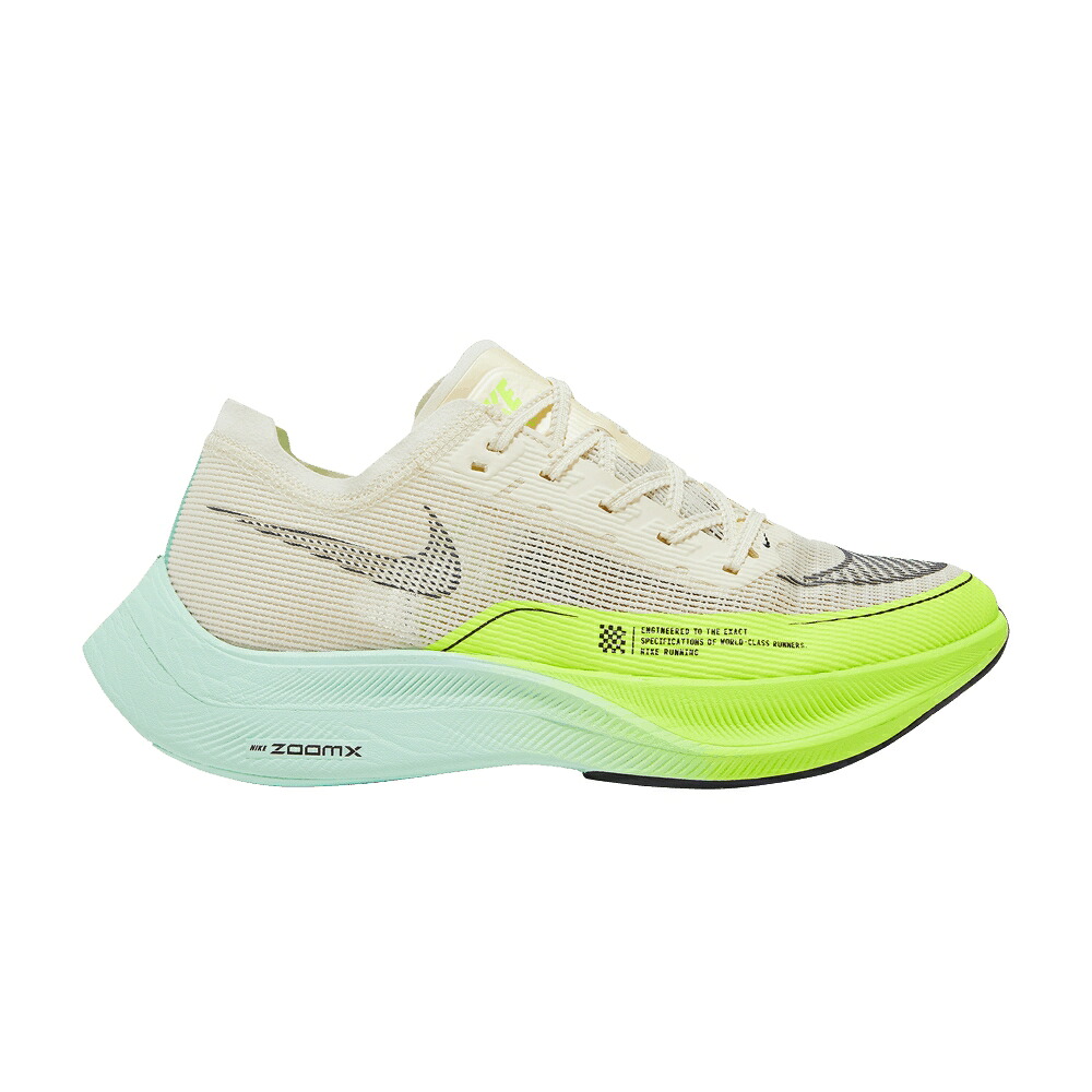ナイキ 緑 緑であること NEXT% \u0027COCONUT GREEN\u0027 スニーカー メンズ NIKE ZOOMX VAPORFLY 2 MILK GHOST / COCONUT MILK GHOST GREEN MINT