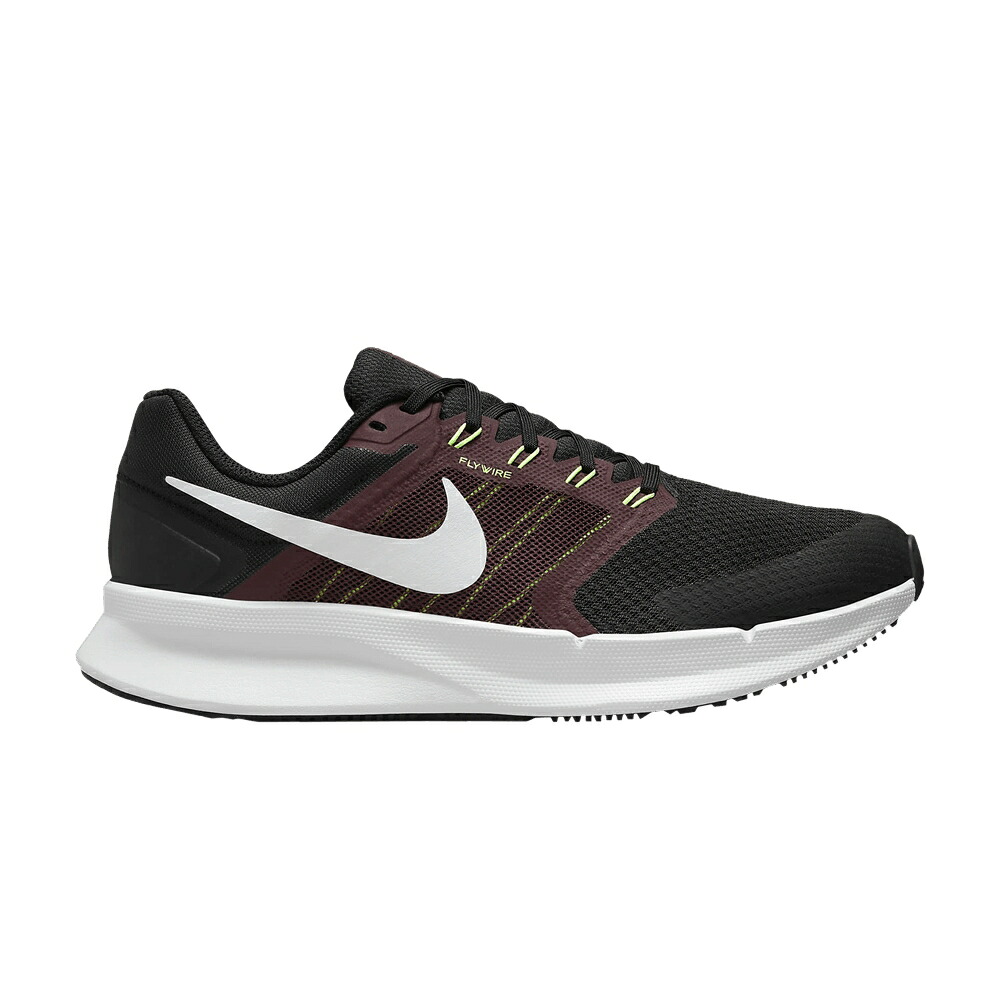 ナイキ ラン ワイン色 バーガンディー 黒色 ブラック ライム ブラスト 'BLACK CRUSH' スニーカー メンズ NIKE RUN SWIFT 3 BURGUNDY / BLACK BURGUNDY CRUSH LIME BLAST|スニケス