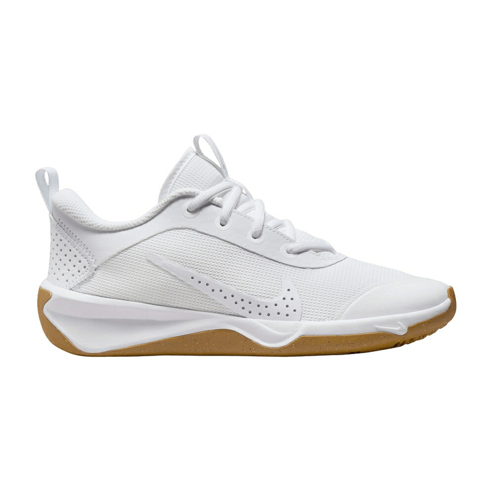 ナイキ 白色 ホワイト ピュア プラチナム WHITE GUM ジュニア キッズ NIKE OMNI MULTI-COURT GS / WHITE PURE PLATINUM LIGHT SMOKE ベビー マタニティ スニーカー