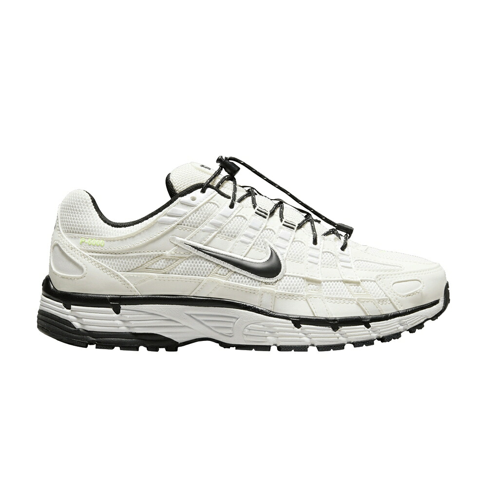 ナイキ ライム ブラスト 銀色 シルバー 'SAIL BLACK' スニーカー レディース NIKE WMNS P-6000 / SAIL LIME BLAST REFLECT SILVER｜スニケス