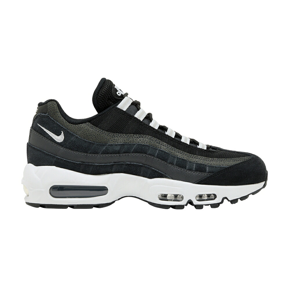 ナイキ マックス 黒色 ブラック 白色 ホワイト ピュア エアマックス 'BLACK SAFARI' スニーカー メンズ NIKE AIR MAX 95 ANTHRACITE / BLACK ANTHRACITE WHITE PURE