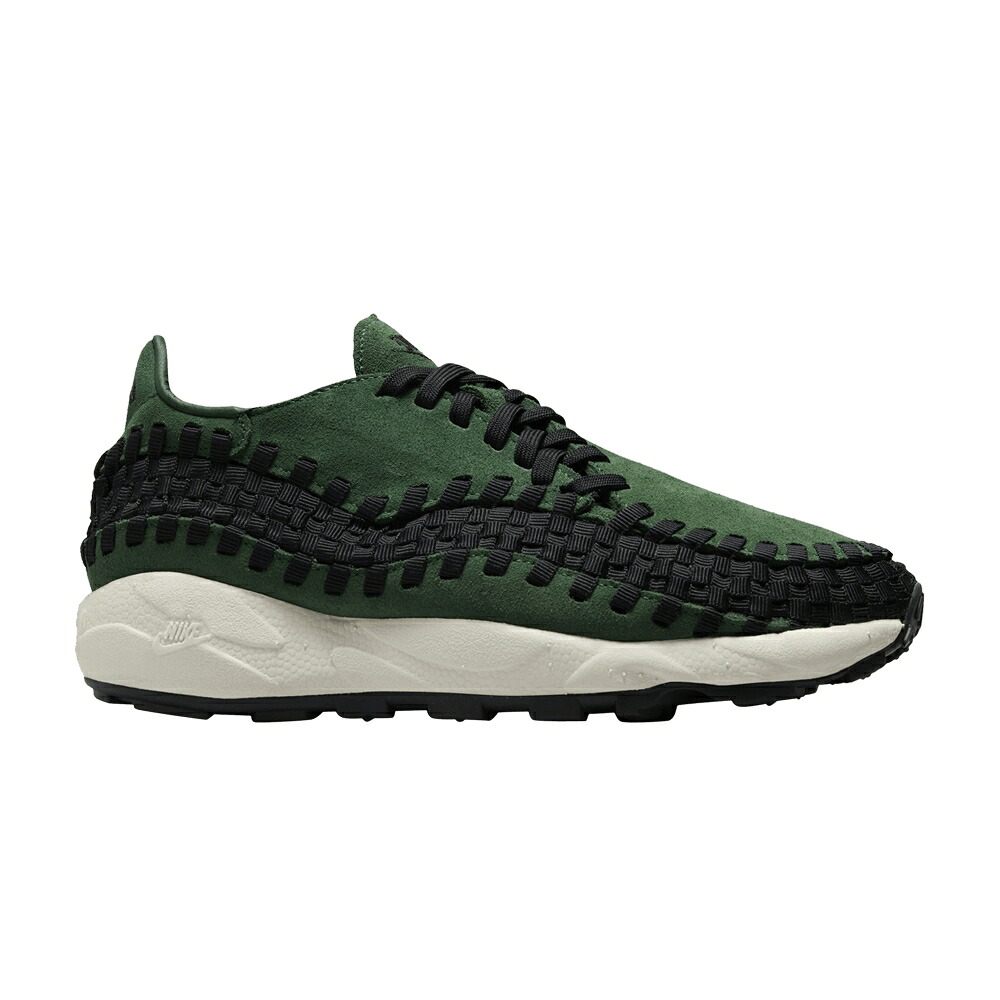 ナイキ ウーブン 黒いこと 黒いこと \u0027FIR\u0027 スニーカー レディース NIKE WMNS AIR FOOTSCAPE WOVEN / FIR BLACK PHANTOM