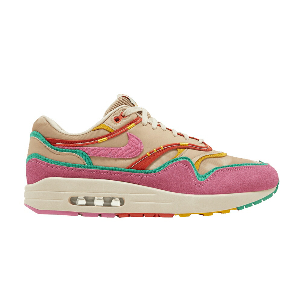 ナイキ マックス エア湖マックス \u0027FAMILIA\u0027 スニーカー メンズ NIKE AIR MAX 1 / HEMP PINKSICLE SANDDRIFT