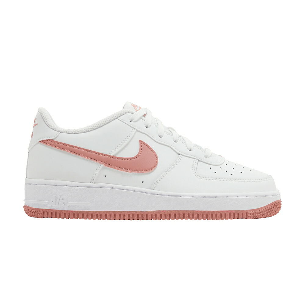 ナイキ 赤 レッド 白色 ホワイト エアフォース 'WHITE STARDUST' ジュニア キッズ NIKE AIR FORCE 1 GS RED / SUMMIT WHITE WHITE RED STARDUST ベビー マタニティ スニーカー｜スニケス