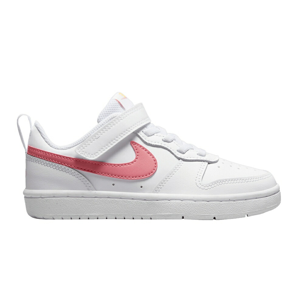 ナイキ コート 白色 ホワイト 橙 オレンジ コートバーロウ WHITE CHALK スニーカー メンズ NIKE COURT BOROUGH LOW 2 PSV CORAL / WHITE CORAL CHALK LIGHT ORANGE