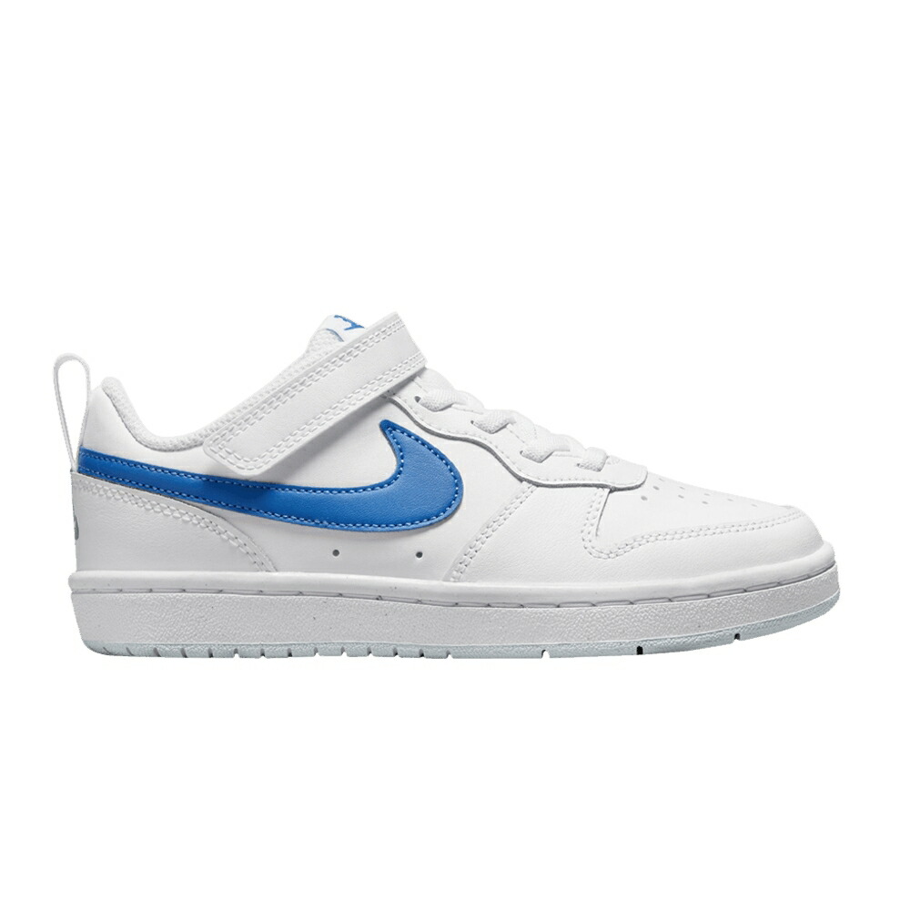 ナイキ コート 白色 ホワイト ピュア プラチナム スタジアム コートバーロウ WHITE BLUE スニーカー メンズ NIKE COURT BOROUGH LOW 2 PSV PHOTO / WHITE PURE PLATINUM STADIUM