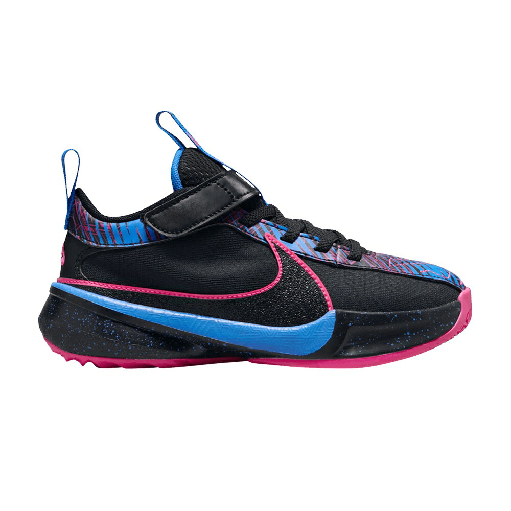 ナイキ ズーム ディープ 青色 ブルー 黒色 ブラック ズームフリーク 'EMERGING POWERS' ジュニア キッズ NIKE ZOOM FREAK 5 PS / DEEP ROYAL BLUE PHOTO BLUE BLACK ベビー マタニティ スニーカー