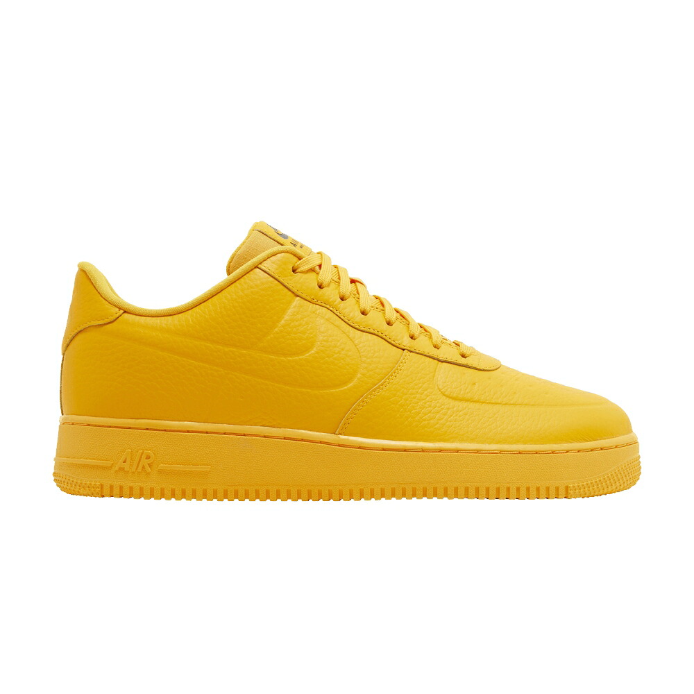 ナイキ ゴールド 白いこと 白いこと 空軍 \u002707 \u0027UNIVERSITY GOLD\u0027 スニーカー メンズ NIKE AIR FORCE 1 PRO-TECH / UNIVERSITY GOLD SUMMIT WHITE