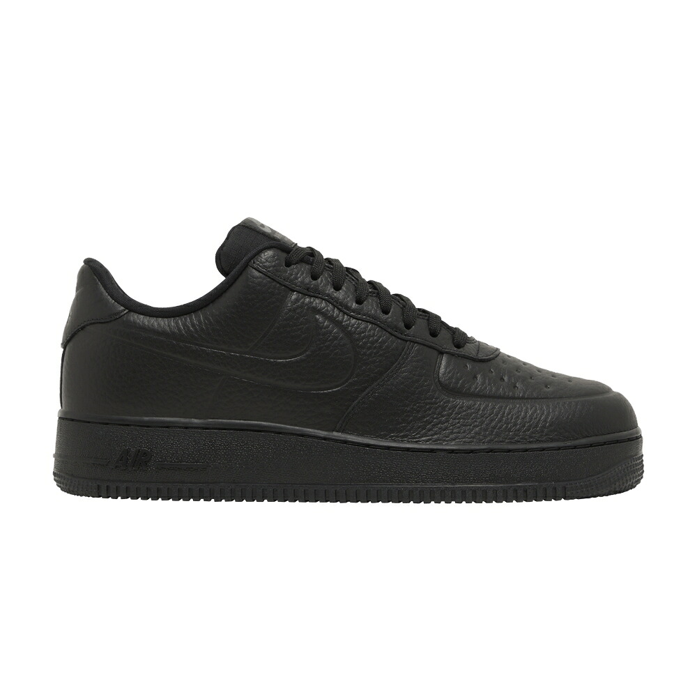 ナイキ 黒いこと 黒いこと 空軍 \u002707 \u0027TRIPLE BLACK\u0027 スニーカー メンズ NIKE AIR FORCE 1 PRO-TECH / BLACK BLACK CLEAR メンズ靴-スニーカー-靴