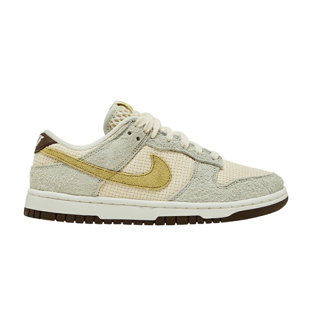 ナイキ ダンク 黄味がかった 黄色 ダンクロー \u0027COCONUT HEMP\u0027 スニーカー レディース NIKE WMNS DUNK LOW MILK / COCONUT MILK LIGHT YELLOW LIGHT