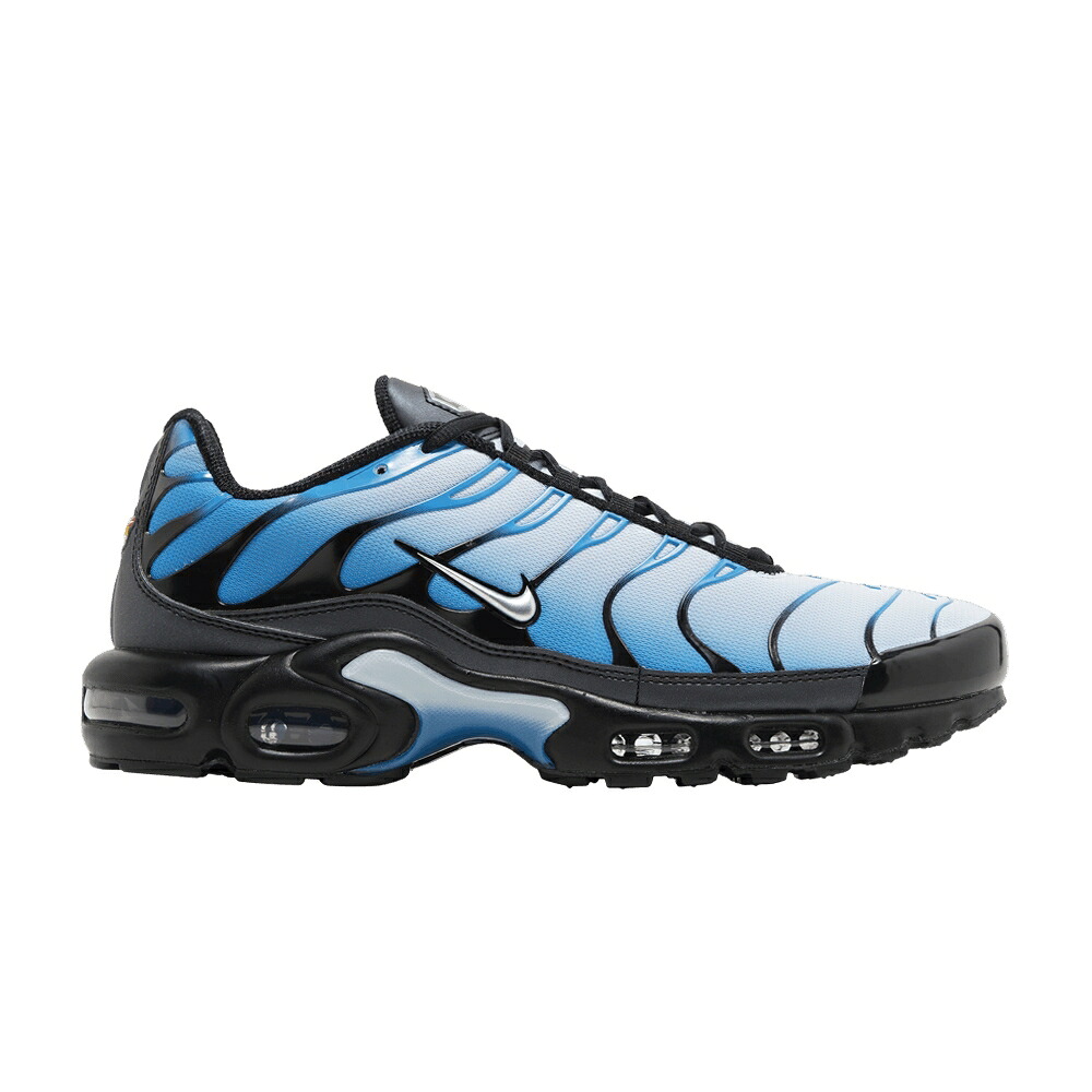 ナイキ マックス 黒いこと 黒いこと 青味 青み エアマックスプラス \u0027NEPTUNE BLUE\u0027 スニーカー メンズ NIKE AIR MAX PLUS / BLACK NEPTUNE BLUE BLUE TINT