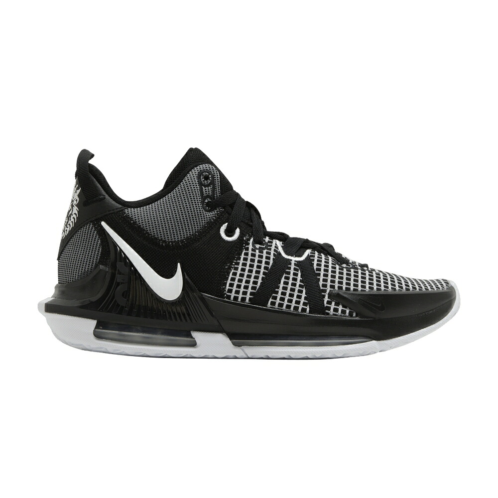 ナイキ レブロン 黒色 ブラック 白色 ホワイト ウィットネス 'BLACK WHITE' スニーカー メンズ NIKE LEBRON WITNESS 7 TB / BLACK BLACK WHITE