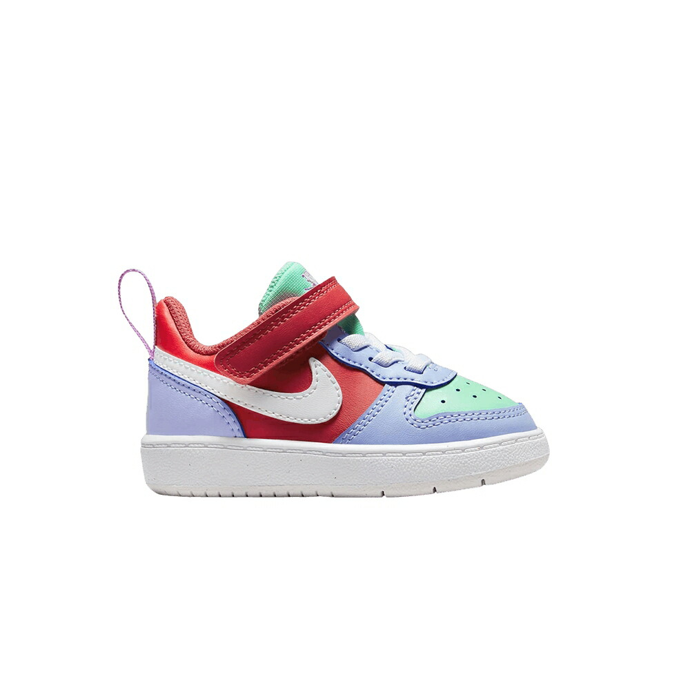 ナイキ 厚地の外套 貨物自動車 赤 赤いこと コートバーロウ \u0027COBALT RED\u0027 もの言う花 NIKE COURT BOROUGH LOW RECRAFT TD BLISS TRACK / COBALT BLISS TRACK RED EMERALD